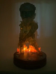 Metal Gear Solid - Statua mimetica Solid Snake, primi 4 personaggi, si illumina!💡NUOVO - Foto 1 di 7
