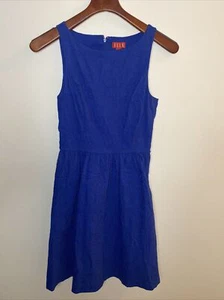 Elle Women Blue Casual Dress Size 2. Gorgeous Design! - Picture 1 of 3