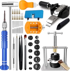 Uhrenwerkzeuge Set + Uhrenpresse Set, Uhr Batteriewechsel, Uhrenarmband Kürzen - Bild 1 von 8