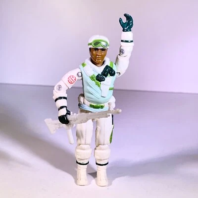 G.I. Figura de acción Joe Iceberg Snow Troopers 1986 - Completa con rifle blanco Foto 1 de 4