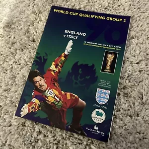 1997 England v Italy World Cup Qualifying Group 2 - Picture 1 of 2
