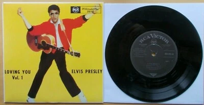 Elvis PRESLEY EP Loving You Vol. 1★Party★True Love★Teddy Bear★RCA Victor 20101 - Bild 1 von 4