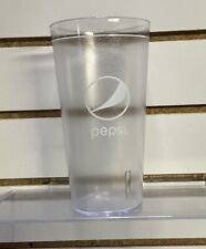 Pepsi Restaurant  Clear Cups Impact 20 Oz Set Of 2 New