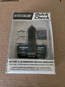 Indicador de voltaje de batería y alternador de 12v Quick Check vehículo de rally 7542 - Imagen 1 de 3