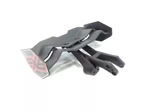 Neu Arrma Kraton 6s EXB schwarz Heckflügel Set mit Schwerlast Halterungen Spoiler BLX - Bild 1 von 4