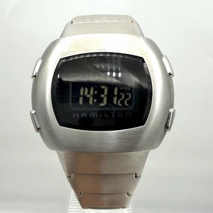 Armbanduhr Hamilton Ref. 121130 Pulsar MIB 2 Quarz Man IN Black Limited - Bild 1 von 13