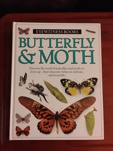 Butterfly and Moth.... Structure, Behavior, Habitats, Eyewitness Books (NEW) - Picture 1 of 2