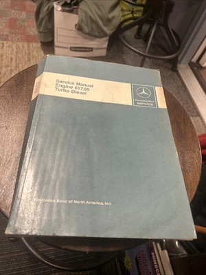 Mercedes Benz 1985 617,95 turbo diésel manual de servicio Foto 1 de 3
