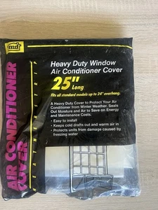 MD Heavy Duty Window Air Conditioner Cover 25" Long, NOS - Picture 1 of 2