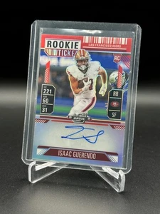 2024 Panini Contenders Optic - Isaac Guerendo Rookie Auto RC Red 125/175 #138 - Picture 1 of 2