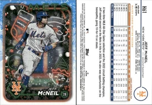 ⚾️ 2024 Topps Holiday - Jeff McNeil Mets #H61 - Imagen 1 de 1