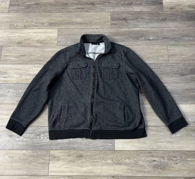 Apt. 9 Sudadera Chaqueta Para Hombre Talla XXL Cremallera Completa Forrada de Vellón Moderna Ropa de Calle Foto 1 de 4