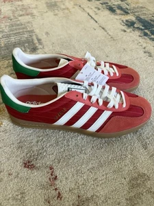 adidas Originals Gazelle Indoor Better Scarlet Gum IF9641 Men's Size US 11 - Picture 1 of 9