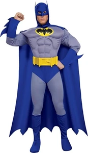 Batman DC Heroes and Villains Deluxe Muscle Chest Adult Costume - Picture 1 of 5