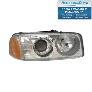 Headlight Projector Right Passenger Fits 99-07 GMC Denali / Sierra C3 - Picture 1 of 8