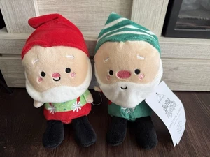 Hallmark GNAUGHTY & GNICE 6" PLUSH Elf Better Together NAUGHTY NICE Magnetic NWT - Picture 1 of 2