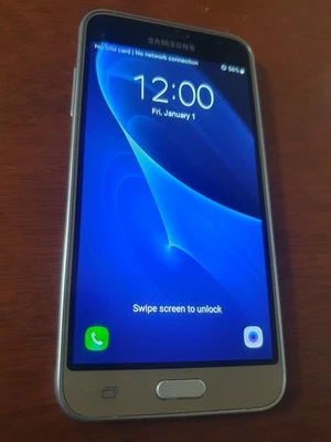 Samsung Galaxy J3 - Gold (Unlocked) - Image 1 of 4
