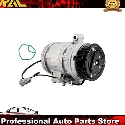 For Lexus LX470 Toyota  Land Cruiser 1998-2007 AC A/C Compressor W/Clutch 78397 - Image 1 of 4