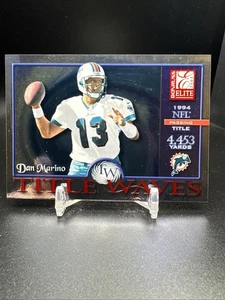 2001 Donruss Elite Title Waves #TW-2 Dan Marino /1994 - Picture 1 of 2