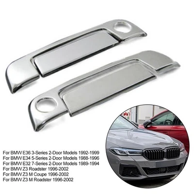 2 Pcs Door Handle Car Accessories Replacement Side Durability High Quality - Image 1 of 4