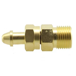 CGA-200 auf CGA-300 Zylinder Adapter Messing MC Acetylen - Bild 1 von 4