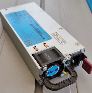 HP ML350 ML370 DL160 DL360 DL380 G8 Power Supply 460W 499250-201 - Photo 1/3