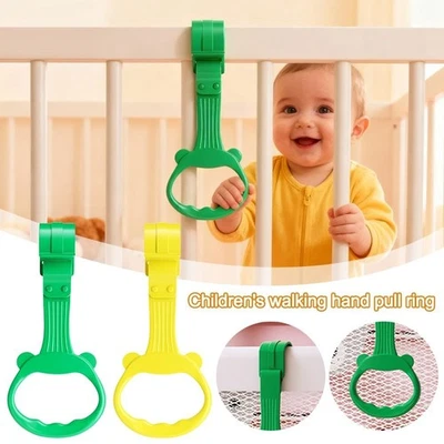 Plastic Hand Pull Ring Light Weight Hanging Ring Baby Crib Ring  for Baby - Image 1 of 4