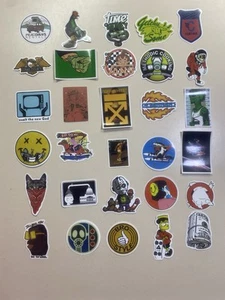 30pc Misc Skateboard Stickers Fun Decals - Picture 1 of 1