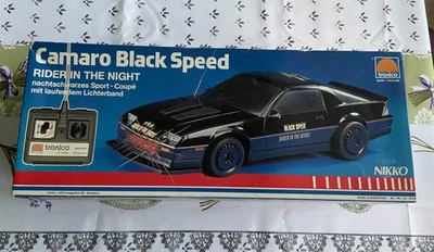 RC NIKKO tronico Camaro Black Speed ( Rider in the Night) - funktioniert - Bild 1 von 4