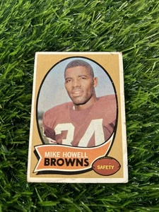 1970 Topps Mike Howell RC Cleveland Browns #91 F43 - Picture 1 of 2