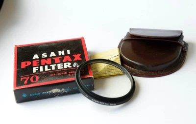 ASAHI Pentax Clamp-On U/V Filter 70mm Internal Diameter #088 - Image 1 of 2
