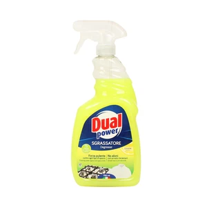 6 PEZZI - DUAL POWER SGRASSATORE MULTIUSO SPRAY 750 ML LIMONE - Foto 1 di 2