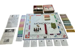 Monopoly Vintage 1939 Board Game With Board, Boxed Game Pieces and Instructions - Picture 1 of 24