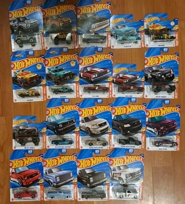 2025 Hot Wheels Hot Trucks 1-10 Complete Set of 10 Lot Of 19 - Image 1 of 4