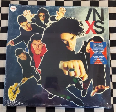 X LP by INXS red vinyl limited edition 2024 sealed new RCV182140 Atlantic - Image 1 of 2