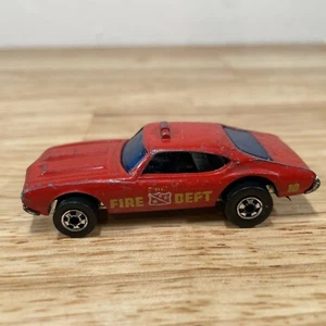Vintage Hot Wheels Chief Fire Dept. Cruiser Red 1969 Blackwall Mattel Hong Kong - Picture 1 of 8