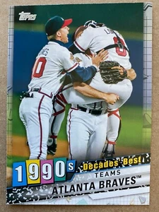 ATLANTA BRAVES 1990s 2020 Topps Decades Best #DB-74 CHIPPER JONES - Picture 1 of 1