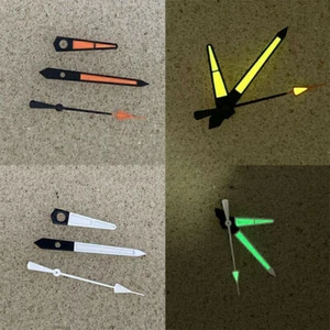Watch Hands Pointer Accessories w/ Green Luminous For Japanese NH35NH36 - Picture 1 of 6