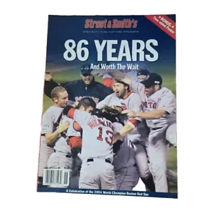 Boston Red Sox Magazine 86 Years And Worth The Wait 2004 Collectible Colorful - Picture 1 of 2
