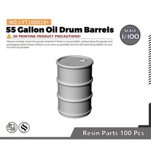 Yao's Studio LYT100015+ 1/100 55 Gallon Oil Drum Barrels For Scene model - Picture 1 of 2