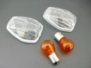 Satz Weiße Blinker Gläser Glas Honda CBR 125 (JC34/39) ´04-08 - Imagen 1 de 2