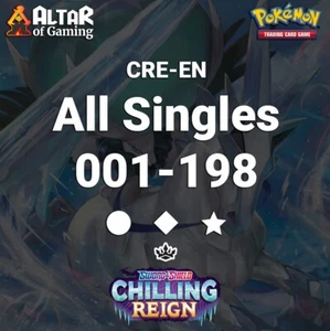 Pokémon TCG: Sword & Shield - Chilling Reign - Card Singles (CRE EN) [Mint] - Picture 1 of 1