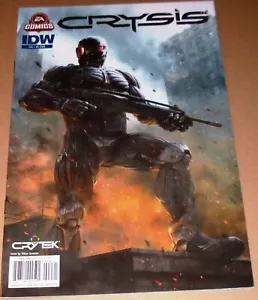 Crysis #4 RI Variant IDW 2011 Retailer Incentive Video EA Games Richard Morgan - Picture 1 of 1