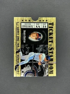 1996 Upper Deck Ticket to Stardom Gold Foil Insert Card #TS9 / Darin Ernstad - Bild 1 von 2