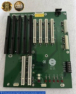 IEI PCI-8S Ver. Controlador de movimiento PC B1 PICMG SBC plano posterior 4-PCI 4-ISA ranuras - Imagen 1 de 6