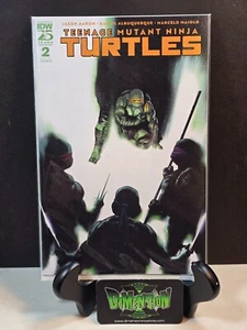 TEENAGE MUTANT NINJA TURTLES #2 PORTADA UN CÓMIC TMNT IDW CASI NUEVO 2024 - Imagen 1 de 1