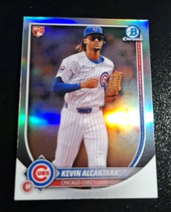 2025 BOWMAN CHROME RED LOGO ROOKIE REDEMPTION #95 KEVIN ALCANTARA CHICAGO CUBS - Picture 1 of 2
