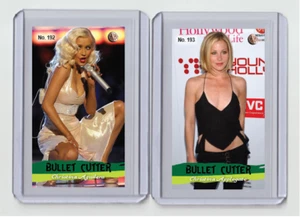 Christina Aguilera rare MH Bullet Cutter #'d x/3 Tobacco card no. 192 - Picture 1 of 1