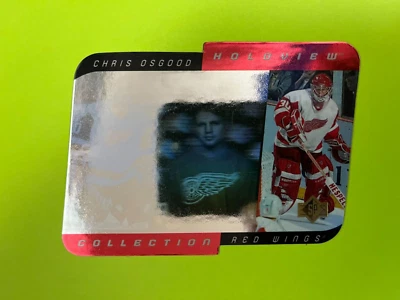 1996-97 Upper Deck SP Holoview Die Cut Insert #21 Chris Osgood Detroit Red Wings - Image 1 of 2