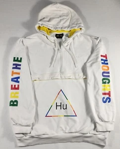 Adidas x Pharrell Williams HU Sweatshirt Hoodie Pullover Breathe Thoughts XL - Picture 1 of 11